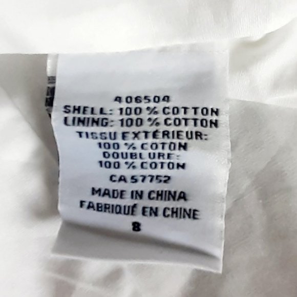 Alfred Sung White Eyelet Dress - Picture 7 of 7